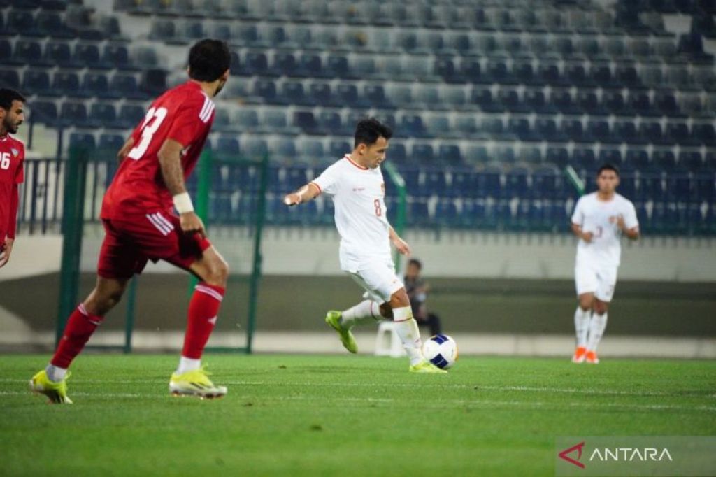 Timnas Indonesia U-23 kalahkan UAE U-23 di laga uji&nbsp;coba