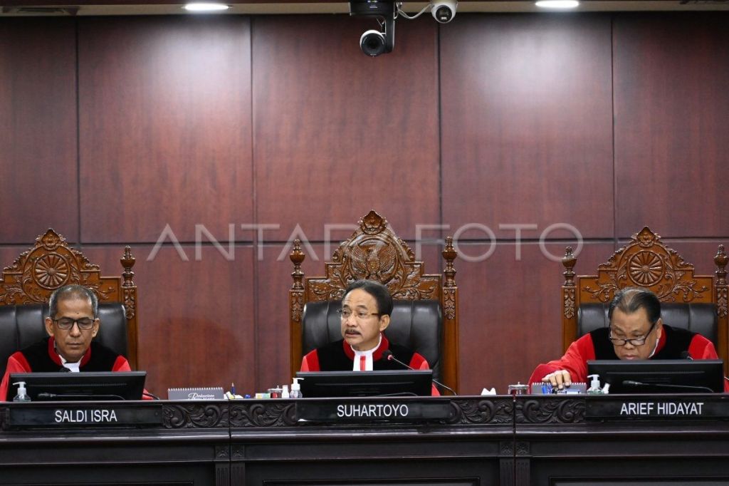 MK sebut tak ada bukti intervensi presiden untuk perubahan syarat&nbsp;paslon