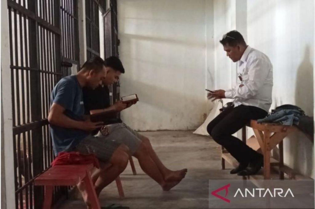 Kemenag lakukan bimbingan rohani tahanan di Polres&nbsp;Bolmut