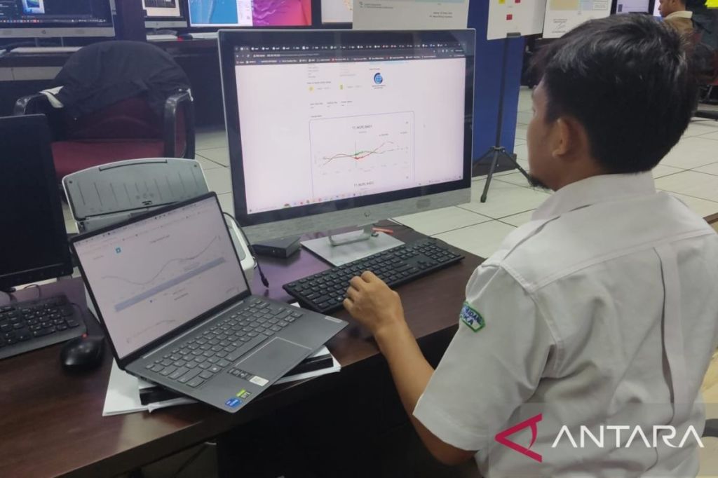 Gunung Ruang erupsi, BMKG efektifkan lima stasiun pendeteksi tsunami di&nbsp;Sulut