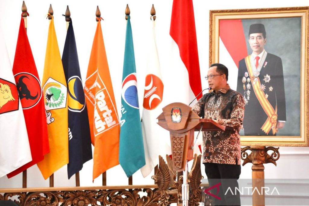 Mendagri Tito sebut Pilkada Serentak 2024 paralel dengan masa jabatan&nbsp;presiden