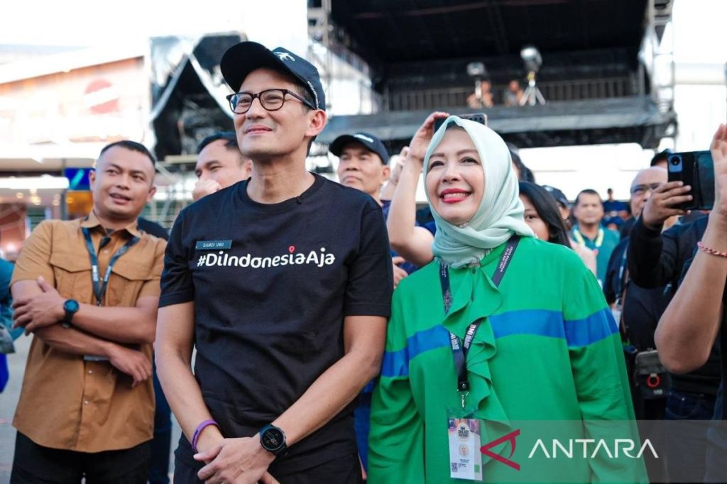 Sandiaga Uno terharu ketika putranya tampil di Java&nbsp;Jazz