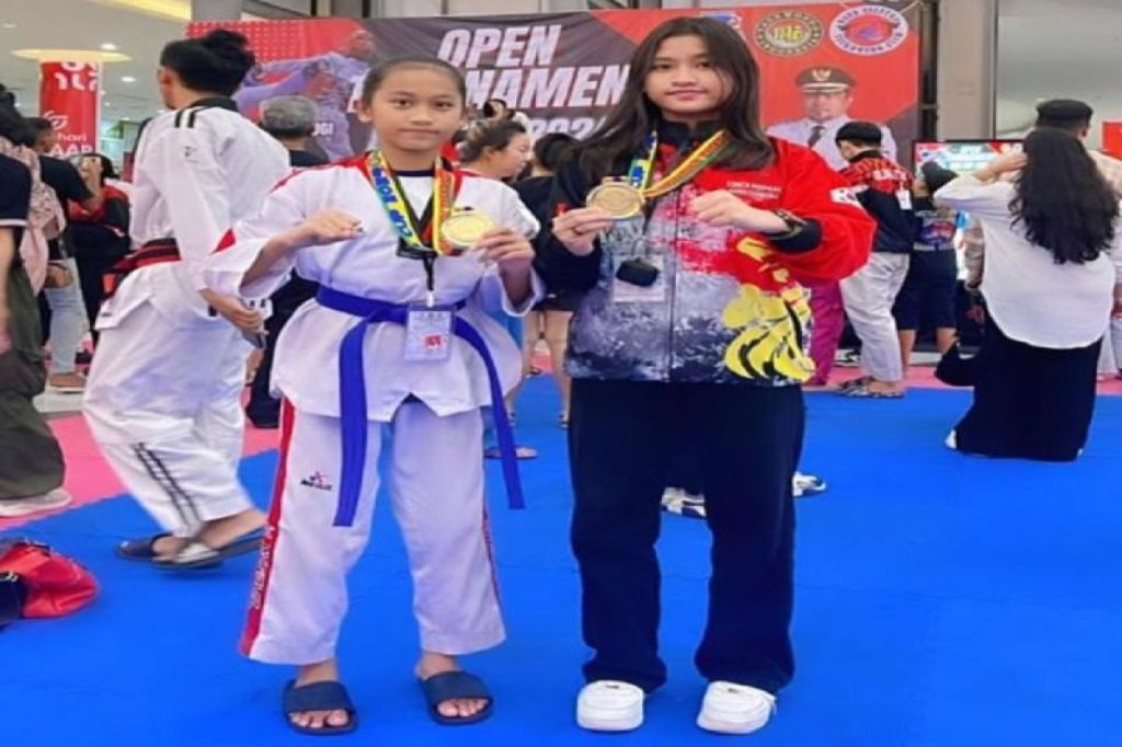 Putri anggota Korem 131/Santiago raih emas di kejuaraan&nbsp;Taekwondo