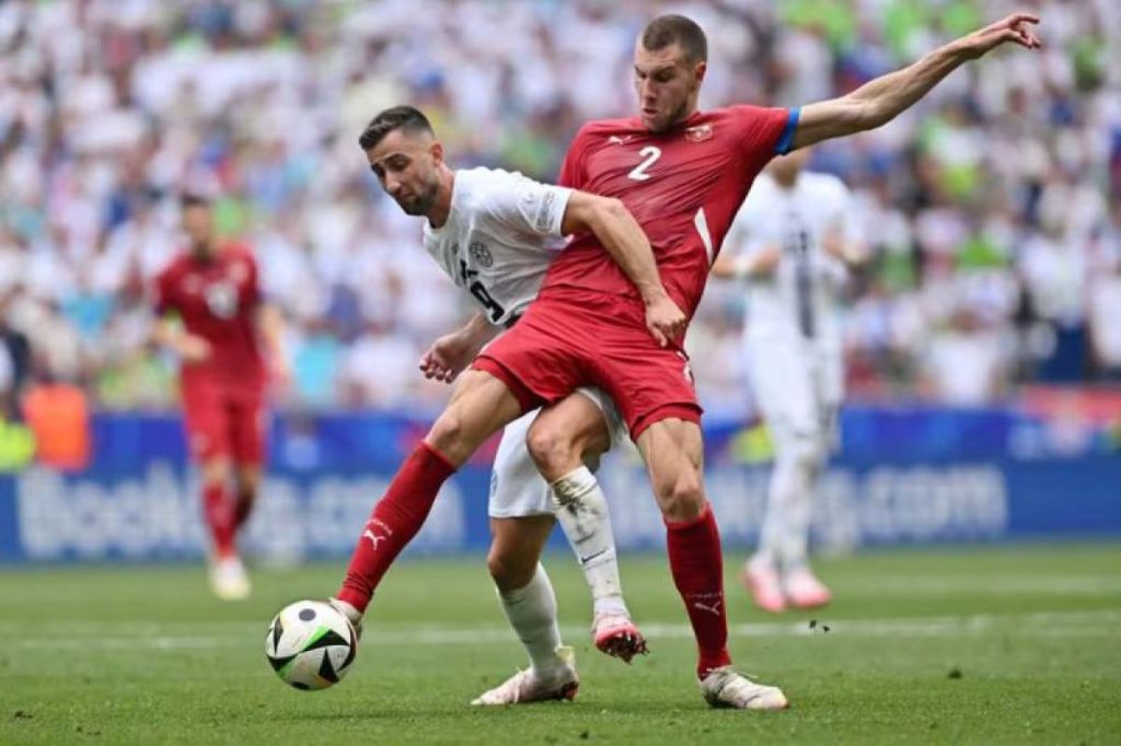 Laga Slovenia vs Serbia berakhir imbang&nbsp;1-1
