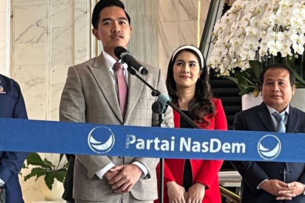 Surya Paloh minta Kaesang tak berhenti&nbsp;berjuang