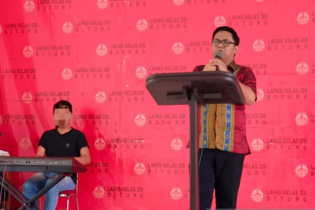 Kemenag lakukan pembinaan rohani ke warga Lapas Kelas IIB&nbsp;Bitung