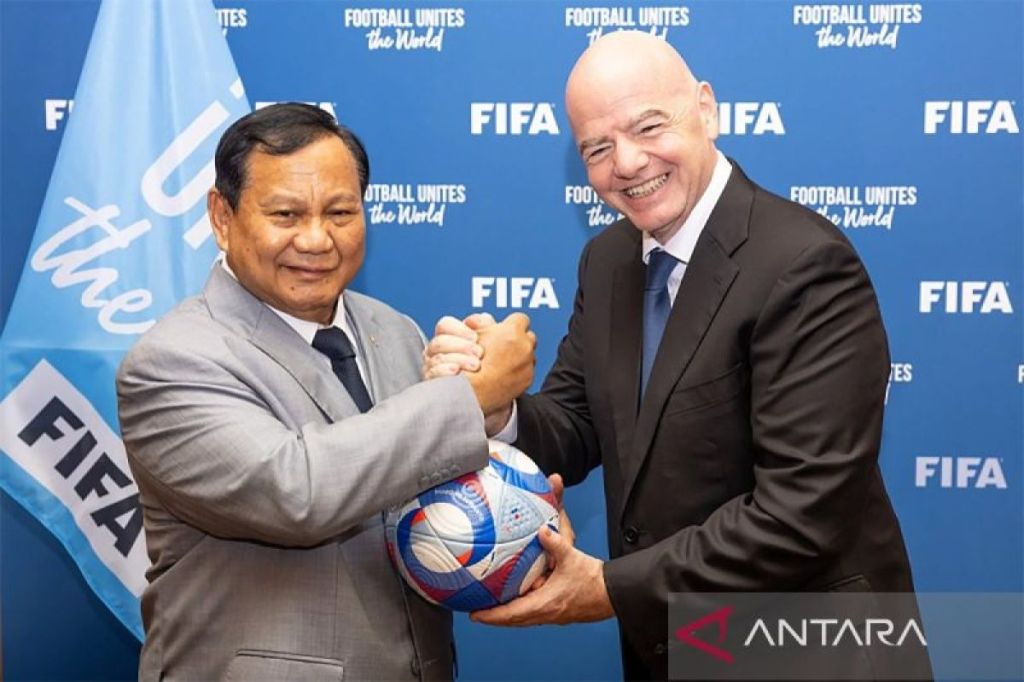 Presiden FIFA Gianni Infantino beri ucapan selamat HUT&nbsp;RI