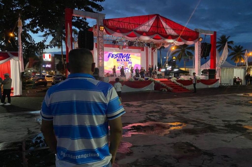 Kalapas Ulu Siau hadiri kreativitas pelajar di Festival Band Kemenkumham&nbsp;Sulut