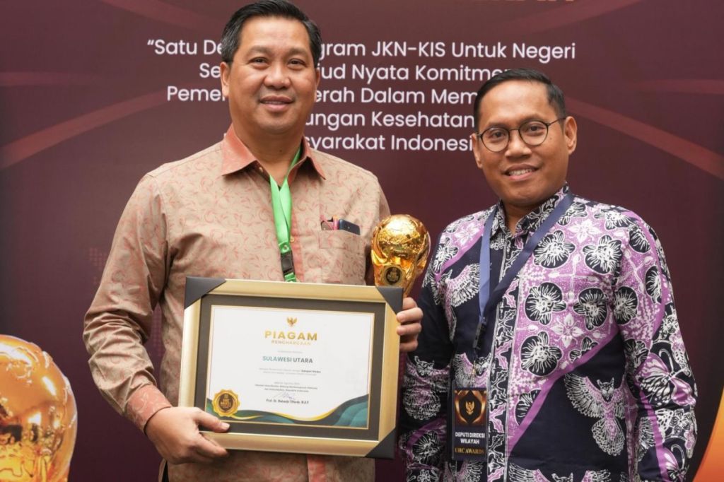 Sulawesi Utara raih penghargaan ‘Universal Health Coverage’ BPJS&nbsp;Kesehatan