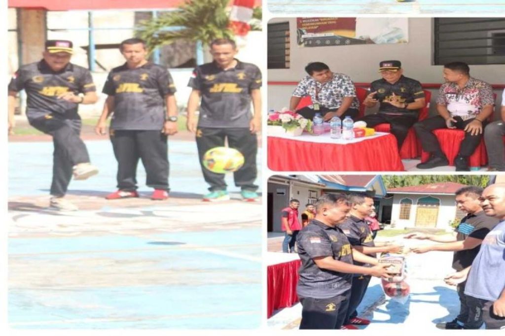 Lapas Ulu Siau gelar pertandingan futsal peringati Hari Pengayoman&nbsp;ke-79