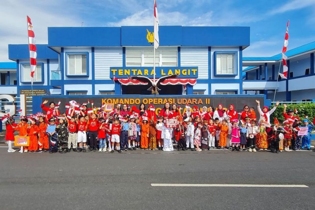 TK Angkasa Lanud Sam Ratulangi adakan pawai karnaval semarakkan HUT ke-79 Kemerdekaan&nbsp;RI