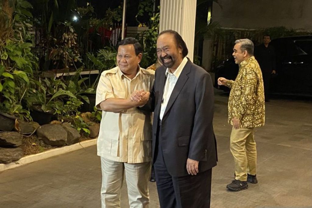 Prabowo sebut Nasdem sepakat bekerja sama untuk hadapi tantangan ke&nbsp;depan