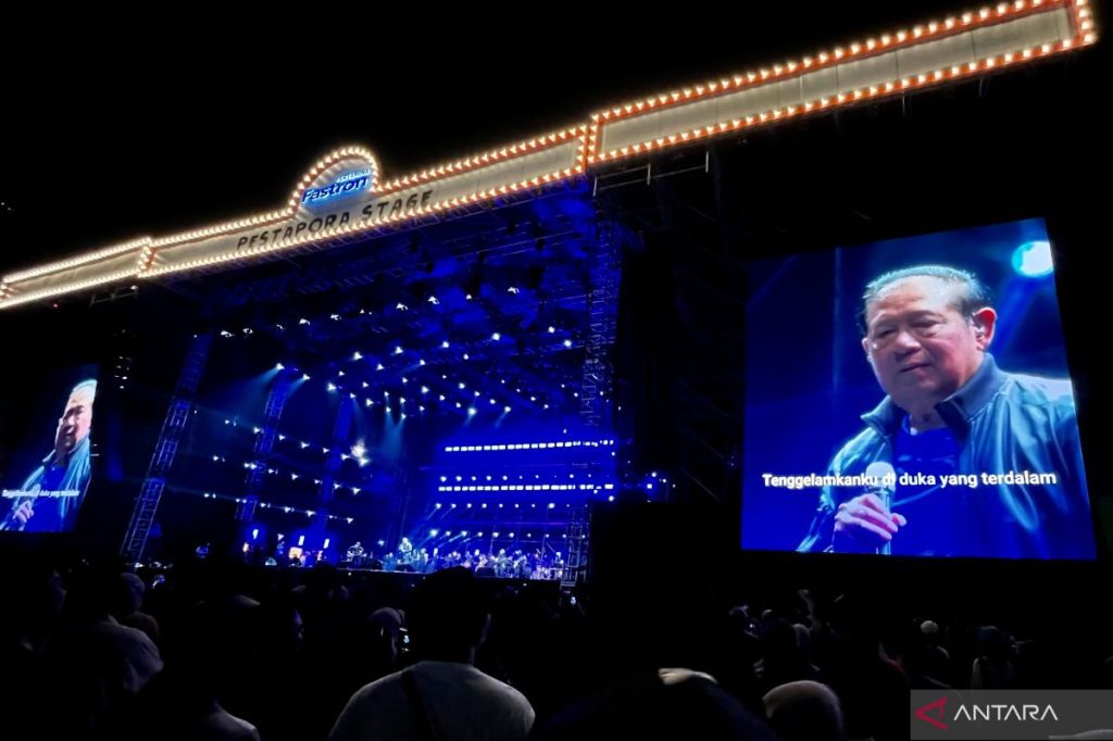 Rawat dan jaga bumi demi generasi mendatang, pesan lagu dari&nbsp;SBY